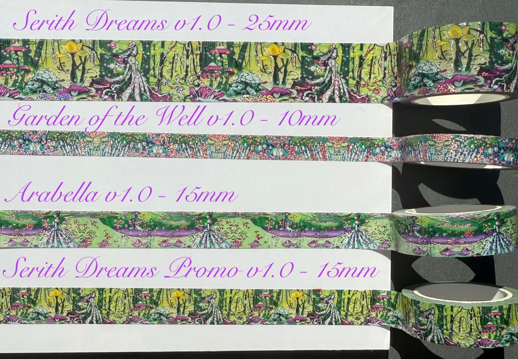 Serith Dreams Collection Washi Tape